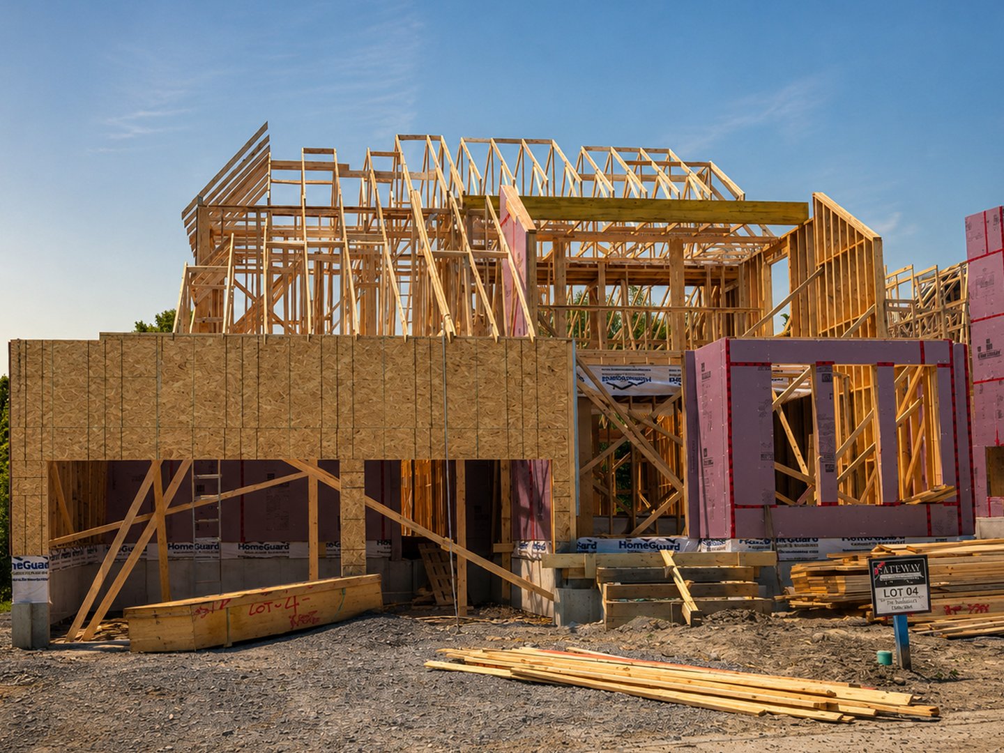 Framing — golden hour